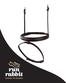 RUN RABBIT RAISED NOSEBAND WITH FLASH 