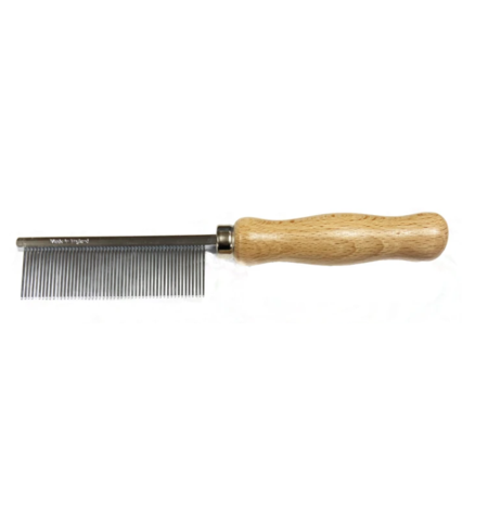 GR139 MANE COMB (wooden handle)