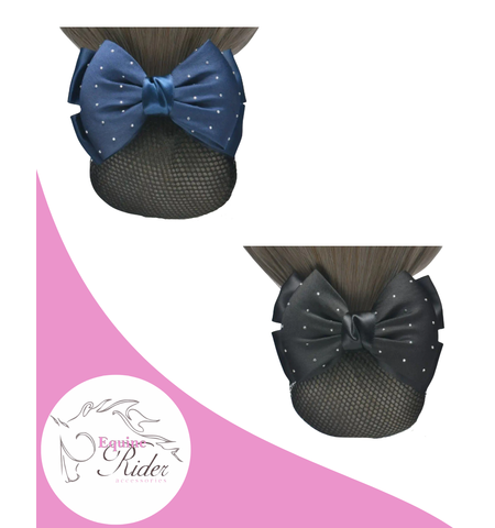 EQUINE RIDER STARDUST HAIR BARRETTE W/ CRYSTALS 