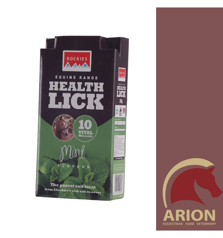 ROCKIES MINT FLAVOUR HEALTH LICK 2KG