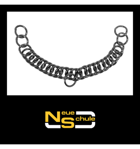 NS  DOUBLE LINK CURB CHAIN S/S