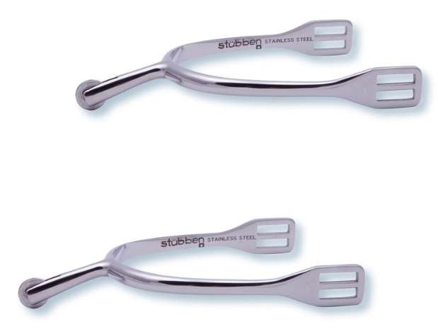 Stübben Ladies German Spurs with Toothed Rowel - 20mm