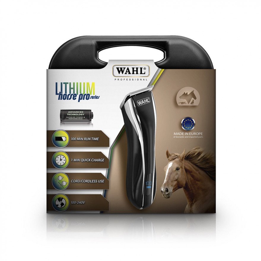wahl cordless horse clippers