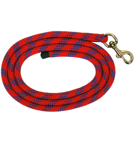 BLUE TAG COTTON WEAVE HORSE LEAD