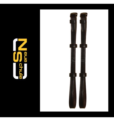 NS  LCS-BL/HA Leather Curb Strap