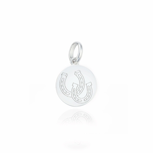 GC EQUESTRIAN HORSE SHOE DISC CHARM-gifts-Spurs
