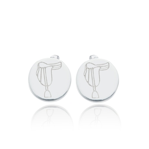GC EQUESTRIAN SADDLE STUD EARRINGS-gifts-Spurs