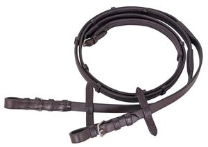 CAVALLINO SOFTY LEATHER REINS-bridles & bits-Spurs