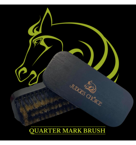 RJM Equine Quartermark Brush- Great for sharks teeth & patterns