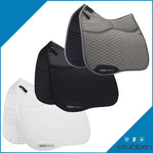 STUBBEN STREAMLINE ADJUSTER SADDLE CLOTH DRESSAGE-saddles & accessories-Spurs