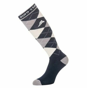EUROSTAR CHECKED SOCKS-apparel - rider-Spurs