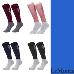 LE MIEUX COMPETITION SOCKS pack of 2 -apparel - rider-Spurs