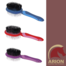 Combination mane & tail and grooming brush. Rubber handle for a secure grip.