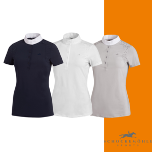 SCHOCKEMOHLE MEREDITH COMPETITION SHIRT-apparel - rider-Spurs