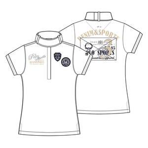 HV POLO COMPETITION SHIRT SAFFRON-apparel - rider-Spurs