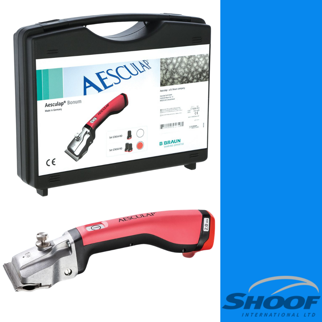 AESC BONUM CORDLESS HORSE CLIPPER 2 BATTERY GroomingClippers & Combs