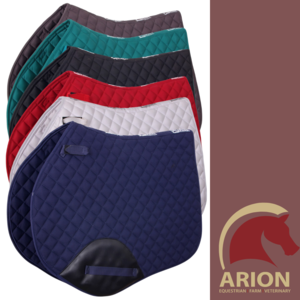 FLAIR DIAMOND QUILT JUMP SADDLE CLOTH-saddles & accessories-Spurs