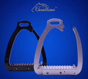 CAVALLINO QUICK RELEASE STIRRUP IRON-saddles & accessories-Spurs