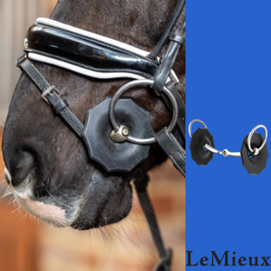 LE MIEUX RUBBER BIT GUARDS-bridles & bits-Spurs