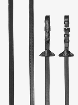 LE MIEUX REINS RUBBER LINED-bridles & bits-Spurs