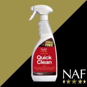 NAF Leather Quick Clean 750 Ml - Detergente Istantaneo Per Cuoio E Selleria!